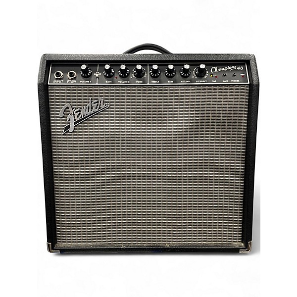 Used Fender Champion 40 Guitar Combo Amp