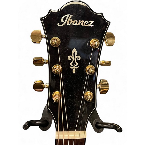 Used Ibanez AE340FMH-MHS Mahogany Sunburst Acoustic Electric Guitar
