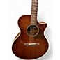 Used Ibanez AE340FMH-MHS Mahogany Sunburst Acoustic Electric Guitar