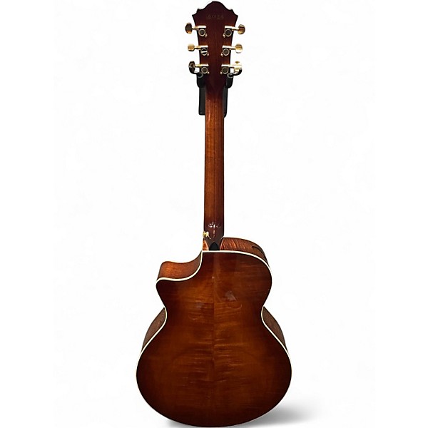 Used Ibanez AE340FMH-MHS Mahogany Sunburst Acoustic Electric Guitar