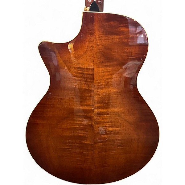 Used Ibanez AE340FMH-MHS Mahogany Sunburst Acoustic Electric Guitar
