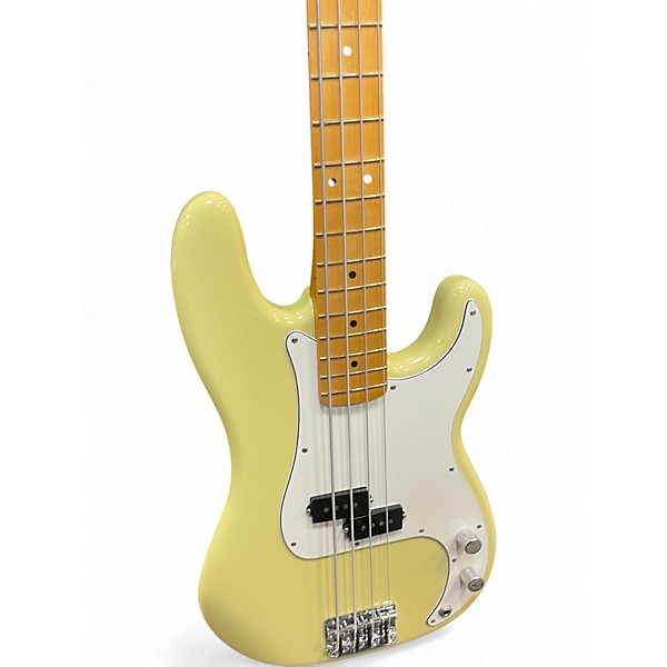 Used Fender PLAYER II P BASS Hialeah Yellow Electric Bass Guitar