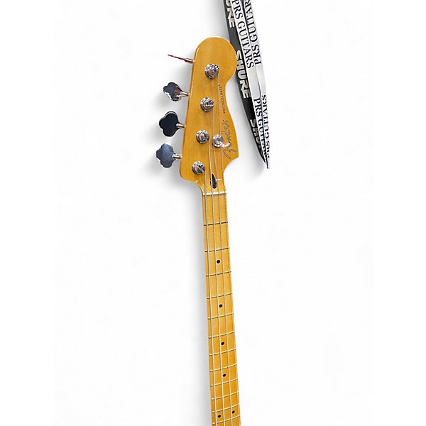 Used Fender PLAYER II P BASS Hialeah Yellow Electric Bass Guitar
