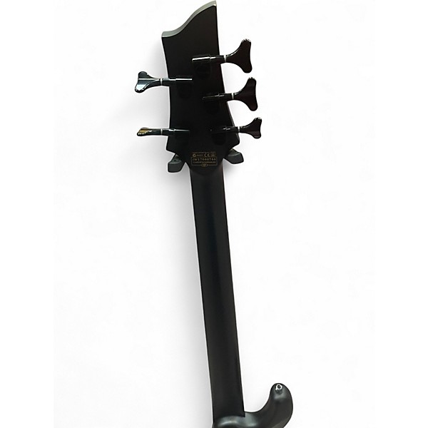 Used Schecter Guitar Research Stealth 5 Satin Black Electric Bass Guitar
