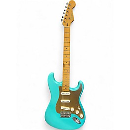 Used Squier 40th anniversary stratocaster sea foam green Solid Body Electric Guitar