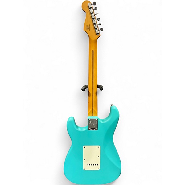 Used Squier 40th anniversary stratocaster sea foam green Solid Body Electric Guitar