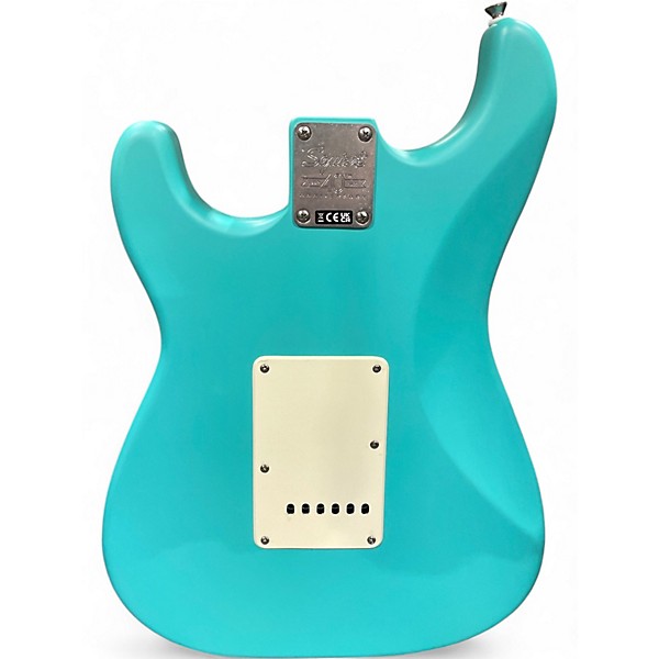 Used Squier 40th anniversary stratocaster sea foam green Solid Body Electric Guitar