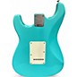 Used Squier 40th anniversary stratocaster sea foam green Solid Body Electric Guitar