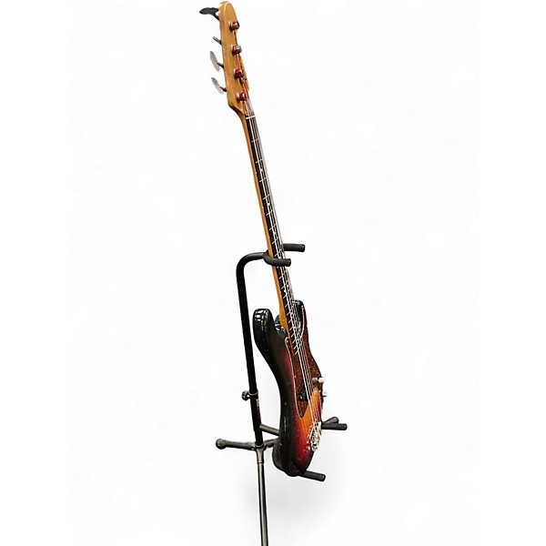Used Squier Precision Bass Made In Japa Sunburst Electric Bass Guitar