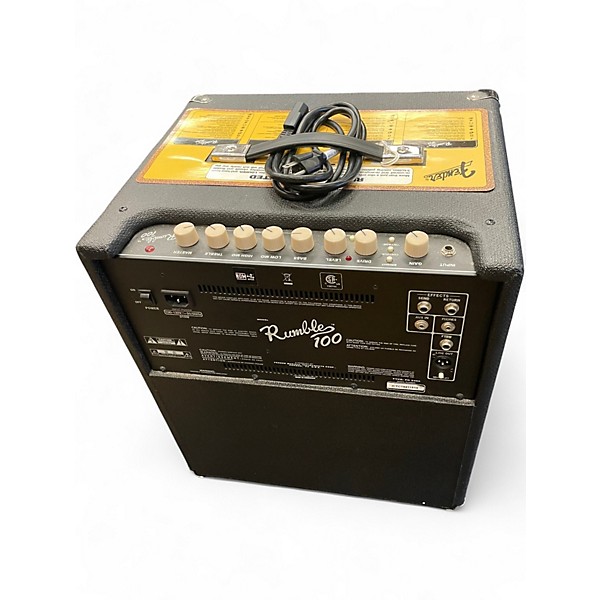 Used Fender Rumble 100 1x12 100W Bass Combo Amp