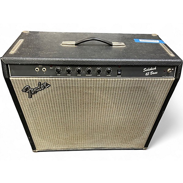 Used Fender Sidekick Bass 65 Bass Combo Amp