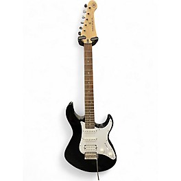 Used Yamaha PAC012 Black Solid Body Electric Guitar