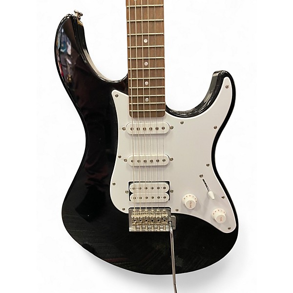 Used Yamaha PAC012 Black Solid Body Electric Guitar
