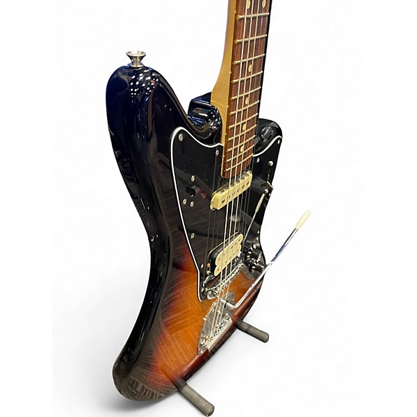 Used 2024 Fender PLAYER JAGUAR HS 3 Tone Sunburst Solid Body Electric Guitar