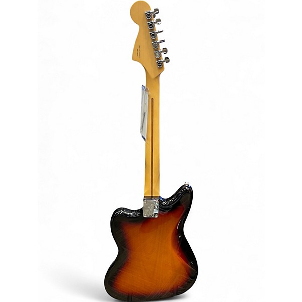 Used 2024 Fender PLAYER JAGUAR HS 3 Tone Sunburst Solid Body Electric Guitar