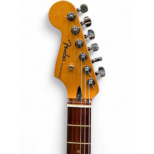 Used Fender Player Plus Stratocaster LEFT HANDED TEQUILA SUNRISE Solid Body Electric Guitar