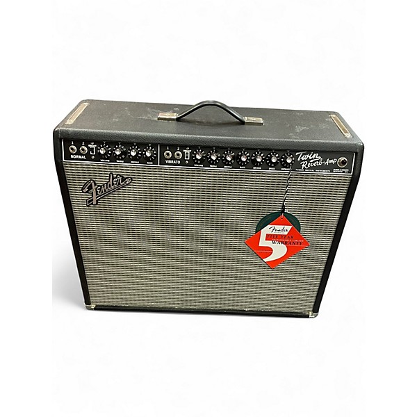 Used Fender 1965 Reissue Twin Reverb 85W 2x12 Tube Guitar Combo Amp