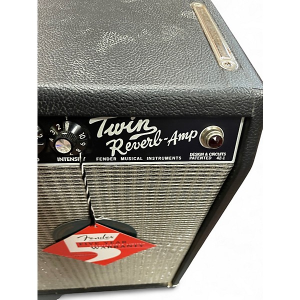 Used Fender 1965 Reissue Twin Reverb 85W 2x12 Tube Guitar Combo Amp