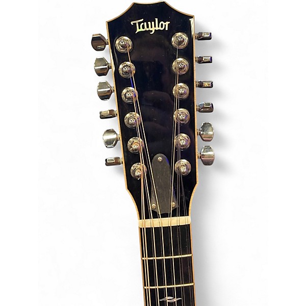 Used Taylor 856CE Natural 12 String Acoustic Electric Guitar