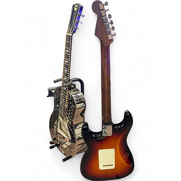 Used Fender American Standard Stratocaster Rosewood 2 Color Sunburst Solid Body Electric Guitar