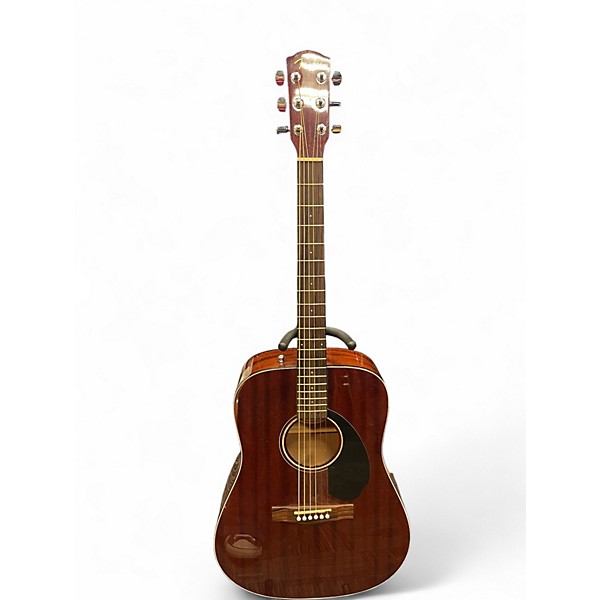 Used Fender CD60S Mahogany Natural Acoustic Guitar