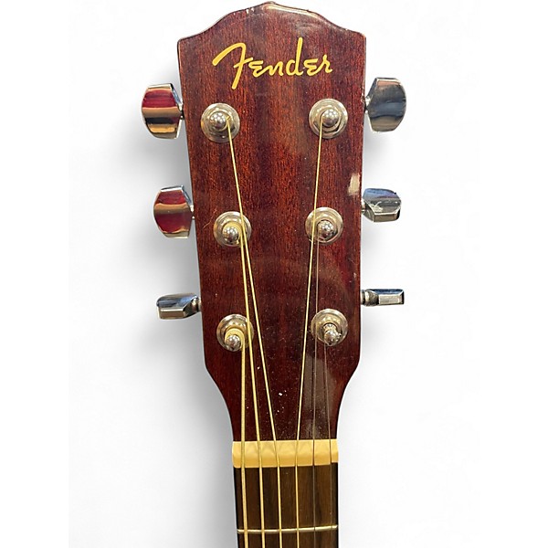 Used Fender CD60S Mahogany Natural Acoustic Guitar