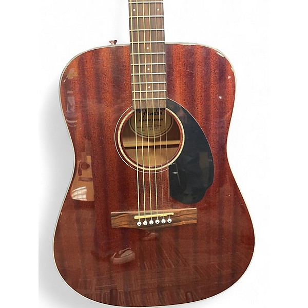 Used Fender CD60S Mahogany Natural Acoustic Guitar