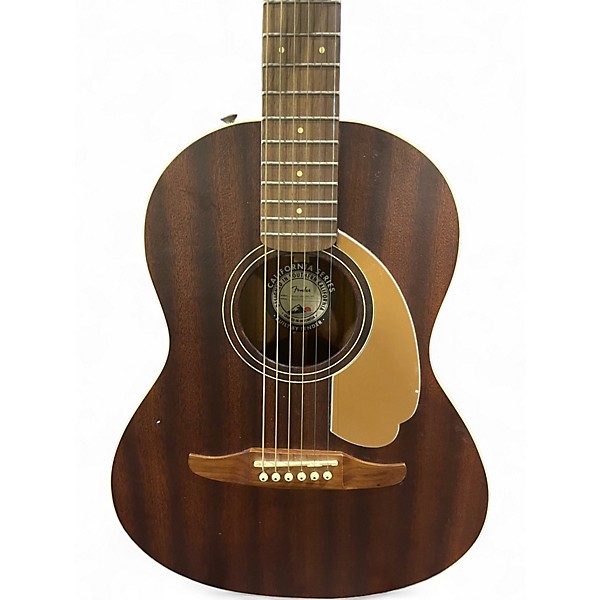 Used 2024 Fender Sonoran Mini Mahogany Natural Mahogany Acoustic Guitar