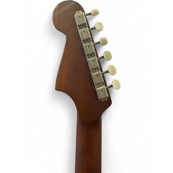 Used 2024 Fender Sonoran Mini Mahogany Natural Mahogany Acoustic Guitar