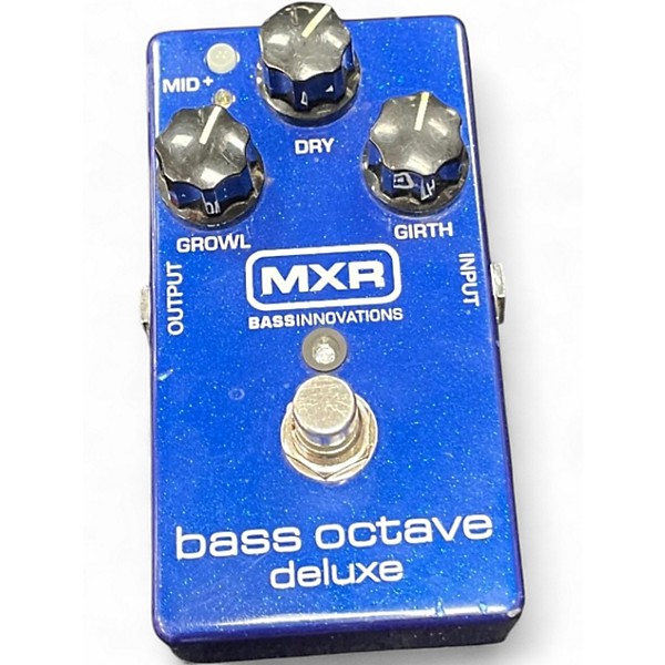 Used MXR M288 Bass Octave Deluxe Bass Effect Pedal