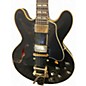 Used Gibson Custom Shop Murphy Lab ES-345 Ebony Hollow Body Electric Guitar