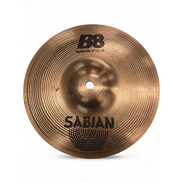 Used SABIAN 10in B8 Splash Cymbal