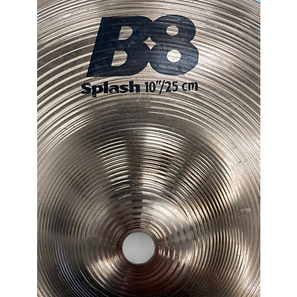 Used SABIAN 10in B8 Splash Cymbal