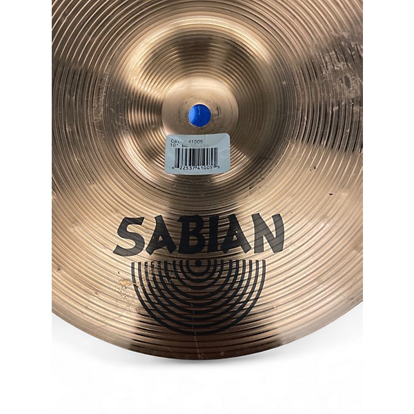 Used SABIAN 10in B8 Splash Cymbal