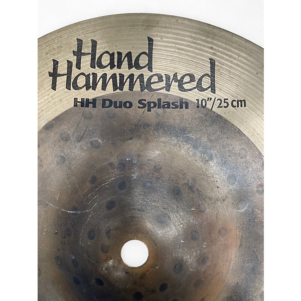 Used SABIAN 10in HH DUO SPLASH Cymbal