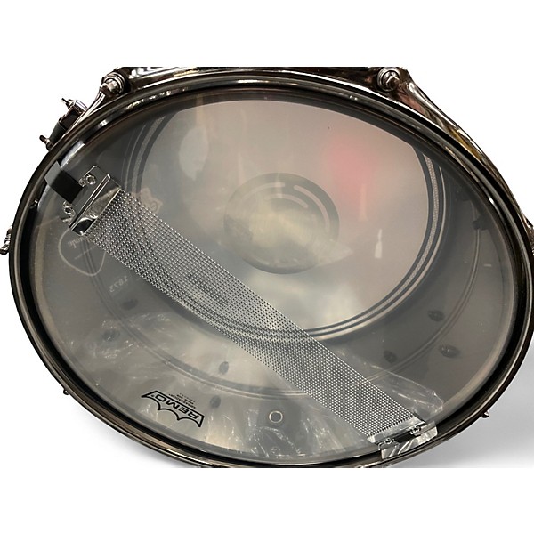Used TAMA 14X6.5 Metalworks Snare BLACK NICKEL Drum