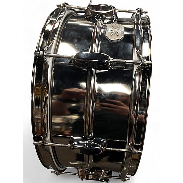 Used TAMA 14X6.5 Metalworks Snare BLACK NICKEL Drum