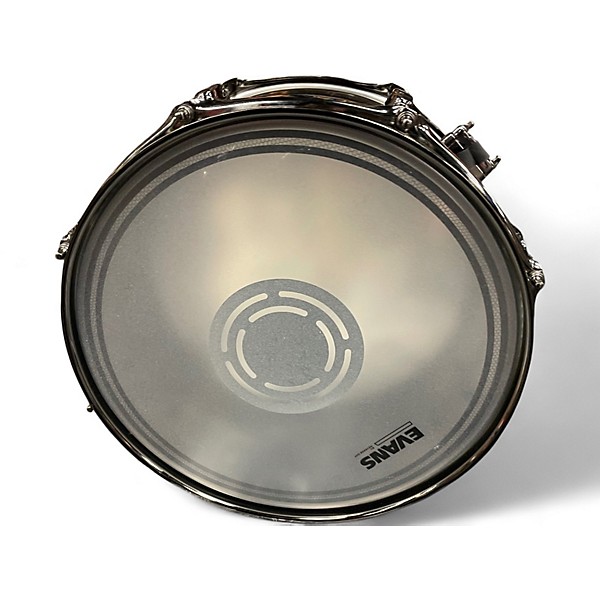 Used TAMA 14X6.5 Metalworks Snare BLACK NICKEL Drum