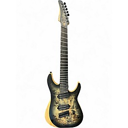 Used Schecter Guitar Research Reaper-7 Sky Burst Solid Body Electric Guitar