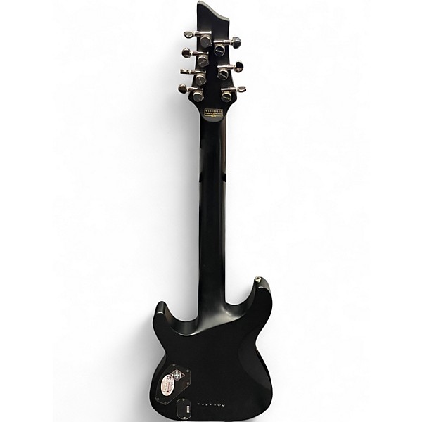 Used Schecter Guitar Research JL-7 Jeff Loomis Signature Black Solid Body Electric Guitar
