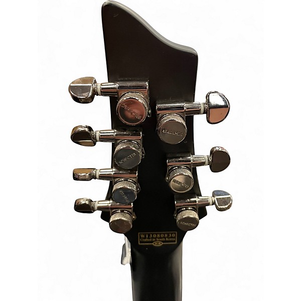 Used Schecter Guitar Research JL-7 Jeff Loomis Signature Black Solid Body Electric Guitar