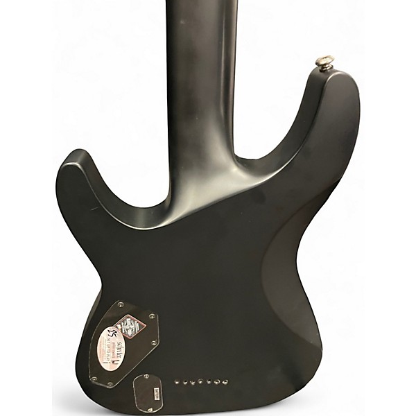 Used Schecter Guitar Research JL-7 Jeff Loomis Signature Black Solid Body Electric Guitar