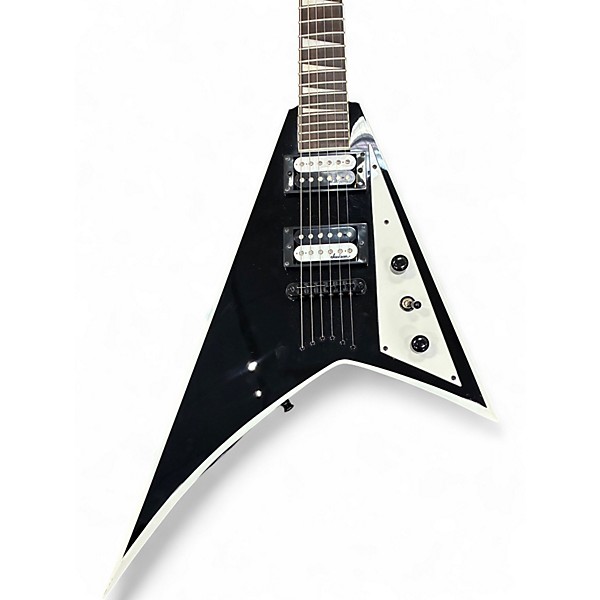 Used Jackson JS32T Randy Rhoads Black and White Solid Body Electric Guitar