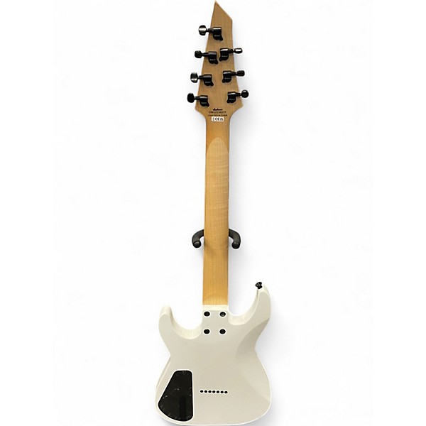 Used Jackson  JS32 DKA 7 White Solid Body Electric Guitar