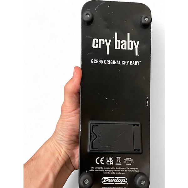 Used Dunlop GCB95 Original Crybaby Wah Effect Pedal