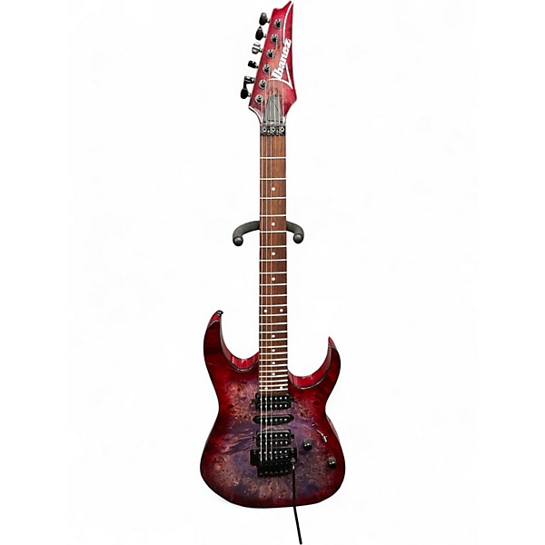 Used Ibanez RG470PB Red Eclipse Solid Body Electric Guitar