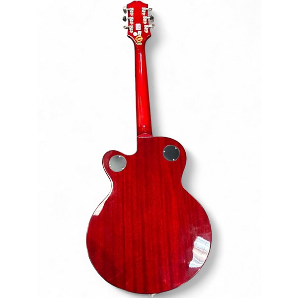 Used Epiphone Wildkat with Bigsby Cherry Hollow Body Electric Guitar