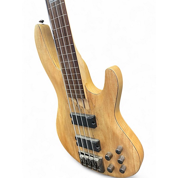 Used ESP B204SMFL Natural Electric Bass Guitar