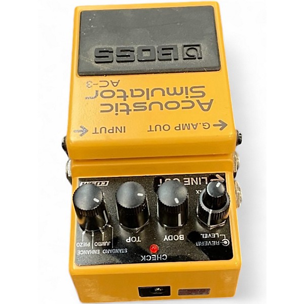 Used BOSS AC3 Acoustic Simulator Effect Pedal