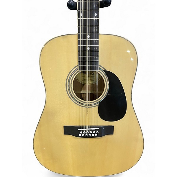 Used Mitchell D120S12E Natural 12 String Acoustic Electric Guitar